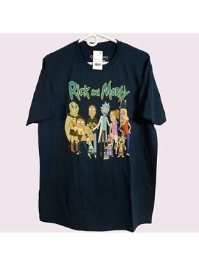 Rick and Morty Adult Swim Official T-Shirt Large